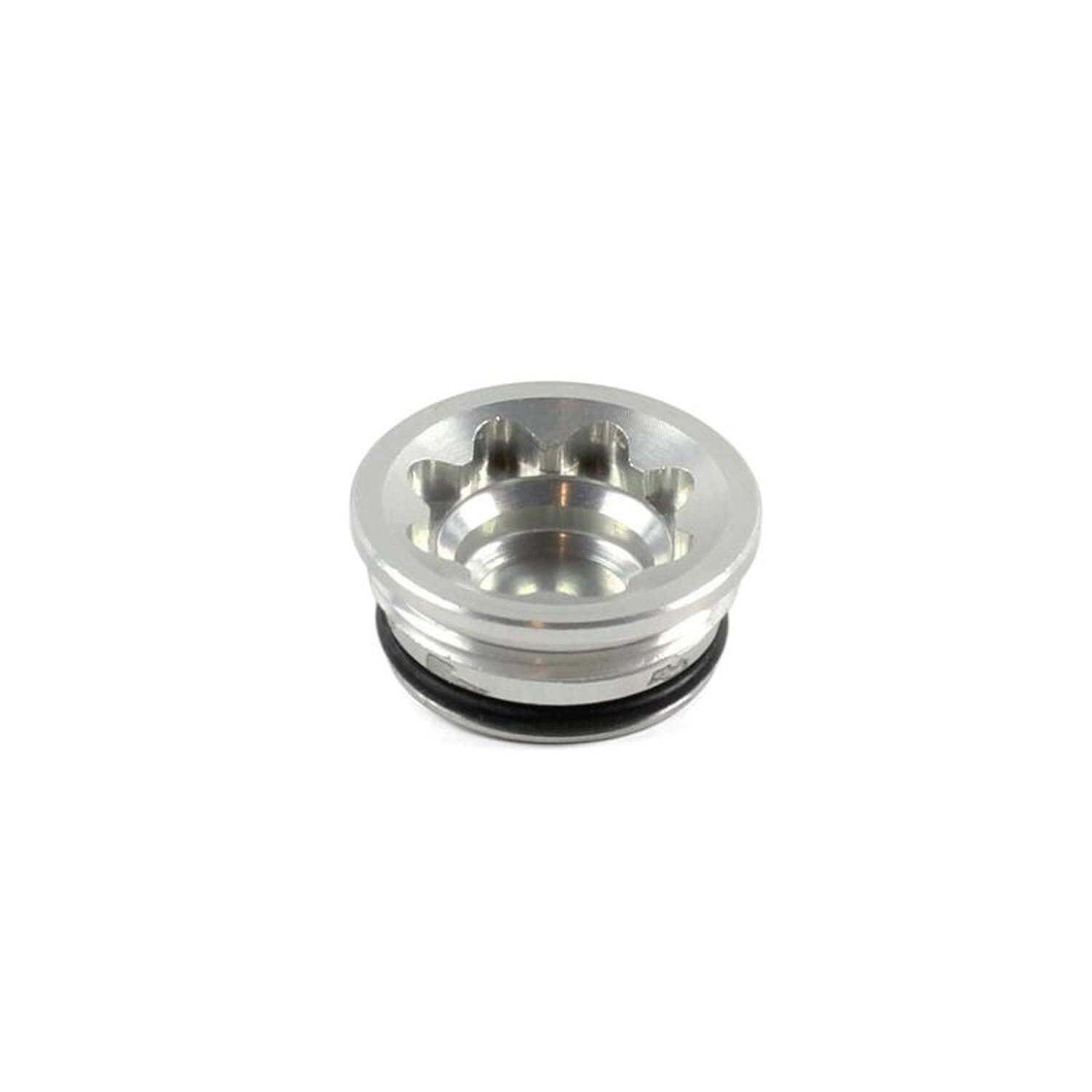 Borrhålslock för HOPE V4 SMALL / E4 Brake #HBSP302 Silver Matt