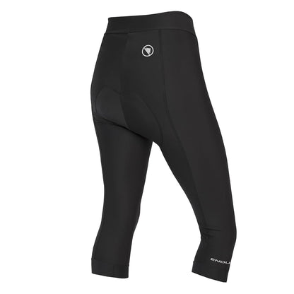 3/4 pyöräilyshortsit ENDURA XTRACT GEL KNICKER II Nainen Musta