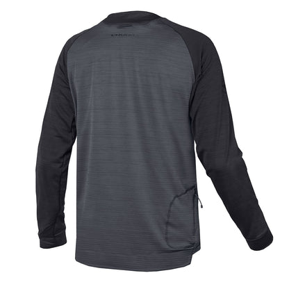 Фланелка с Дълъг Ръкав ENDURA SINGLETRACK FLEECE Черна