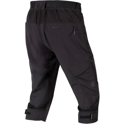 3/4-shortsit ENDURA HUMMVEE musta