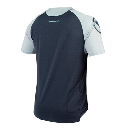 Maglia ENDURA SINGLETRACK Maniche Corte Blu