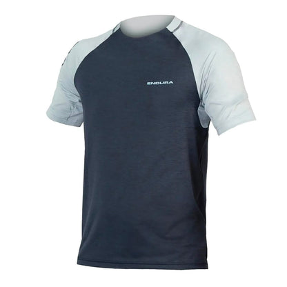 Maglia ENDURA SINGLETRACK Maniche Corte Blu