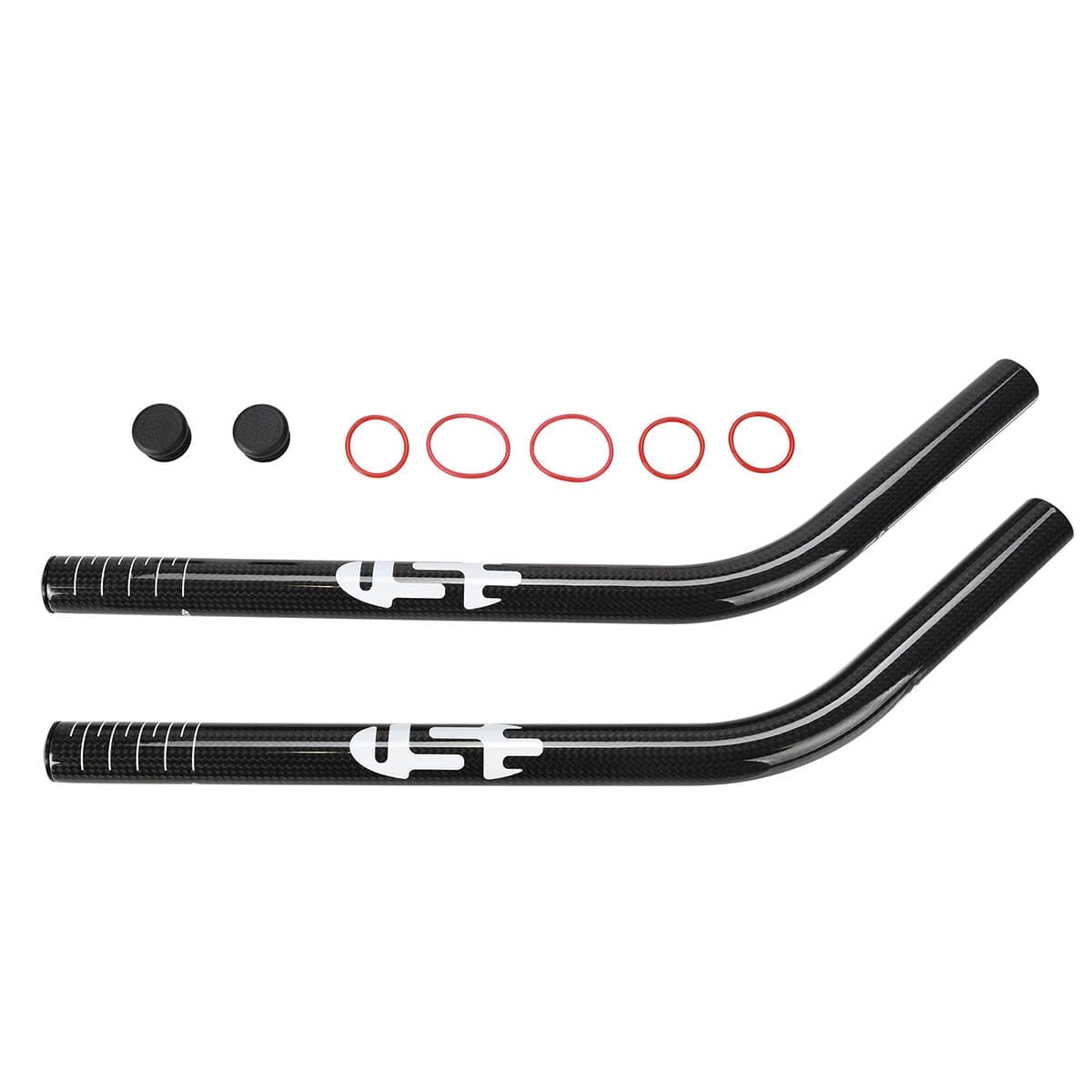 USE AERO Extensions 320mm -40 DEG. BEND SET - Carbon