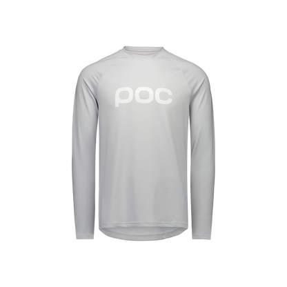 Maillot POC REFORM ENDURO Mangas Largas Gris Claro
