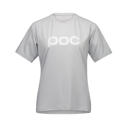 Maillot POC REFORM ENDURO Mangas Cortas Mujer Gris Claro