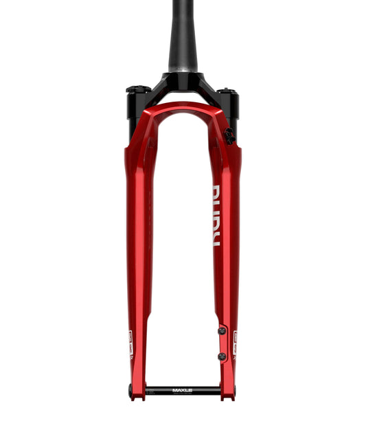 Fourche ROCKSHOX RUDY ULTIMATE RACE DAY 2 700c 12x100mm Déport 45mm A2 Rouge