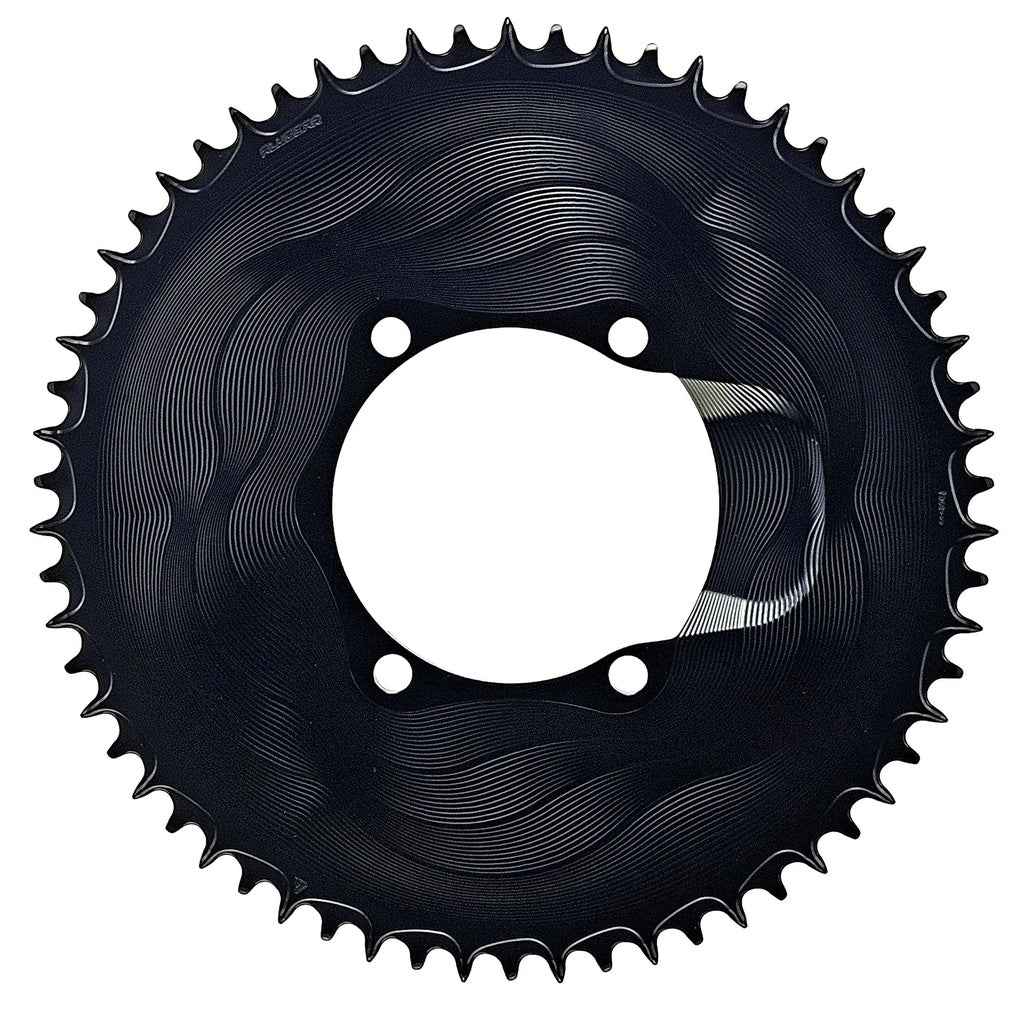 Převodník Mono 12V ALUGEAR AERO 110 BCD pro Shimano Černý