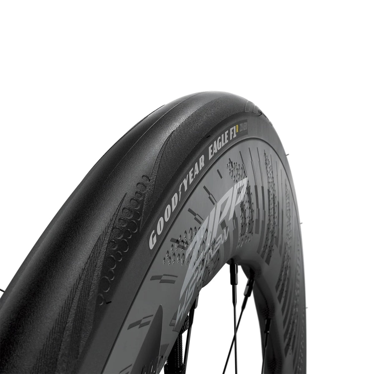 Copertone ZIPP GOODYEAR EAGLE F1 R 700c Tubeless Ready Nero