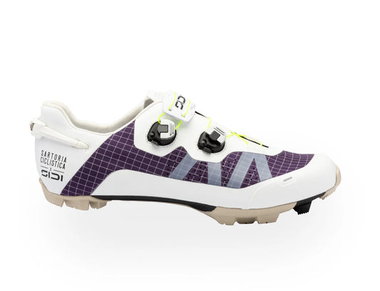 Chaussures VTT XC/Gravel SIDI COFFEE GRINDER 2 Blanc/Violet