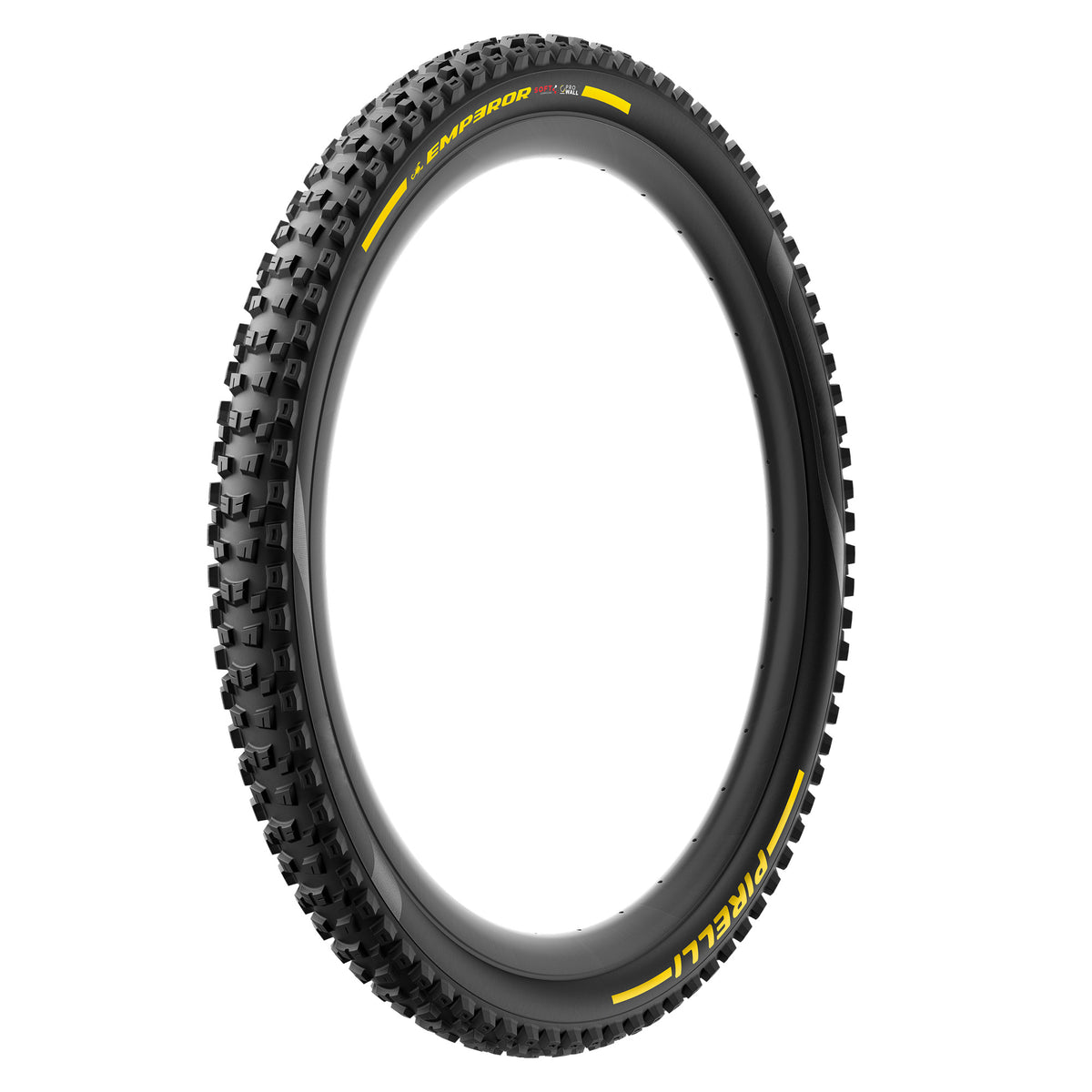 Opona PIRELLI SCORPION EMPEROR 29x2.40 Soft ProWall Tubeless Ready, zwijana, czarno-żółta Team Edition