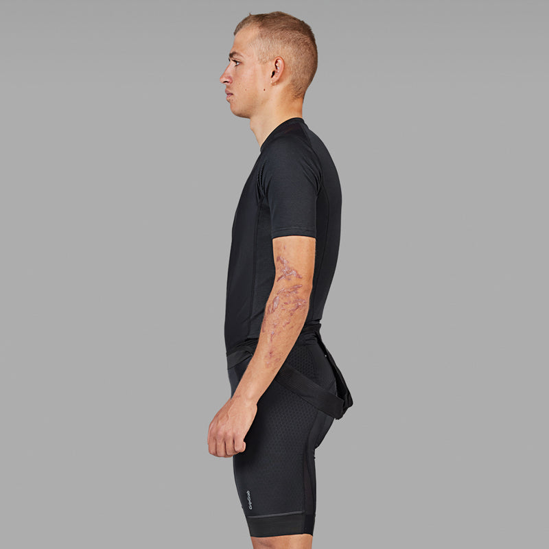 Maglia intima a maniche corte GRIPGRAB WINDBREAKING THERMAL nera