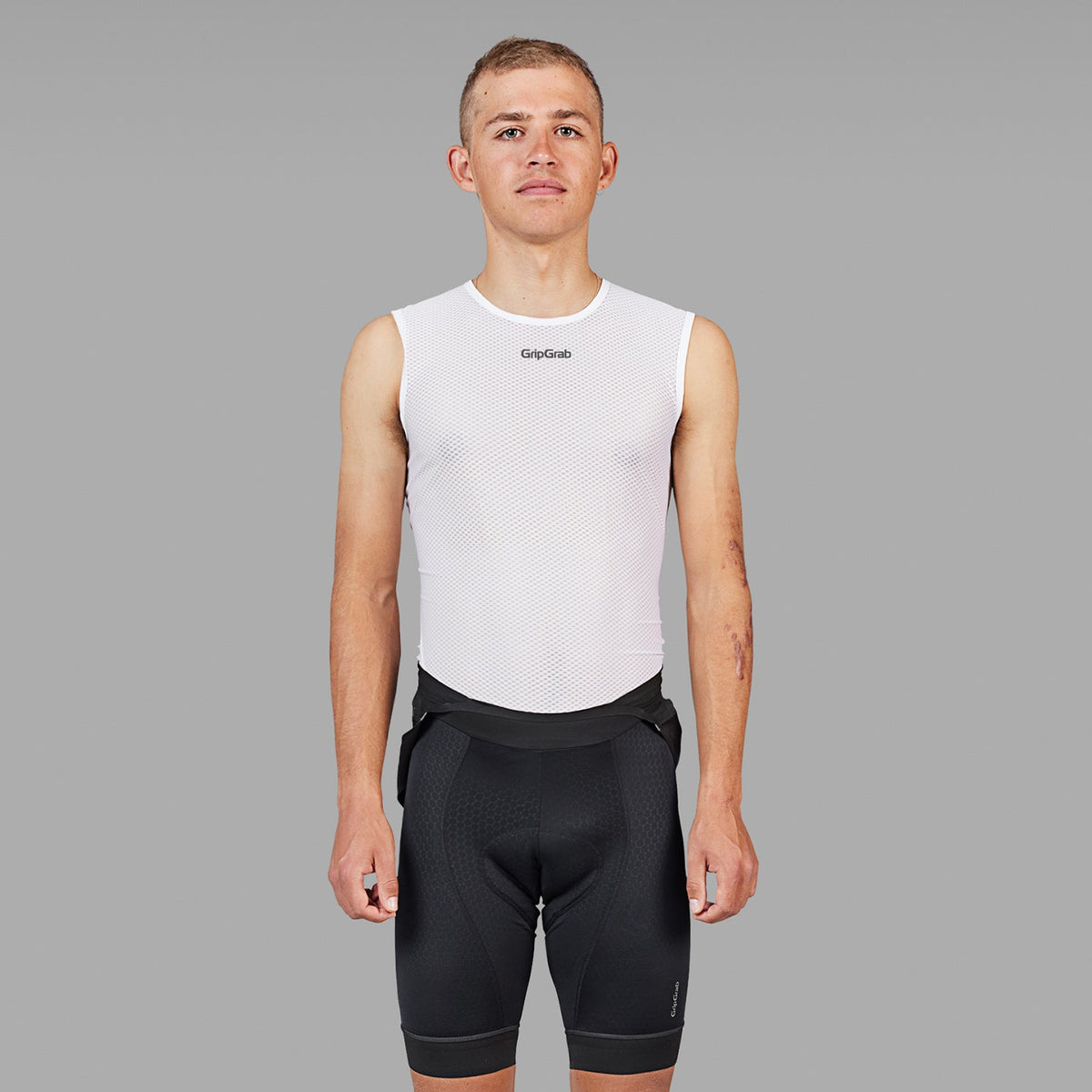 Αμάνικο εσώρουχο GRIPGRAB ULTRALIGHT MESH λευκό