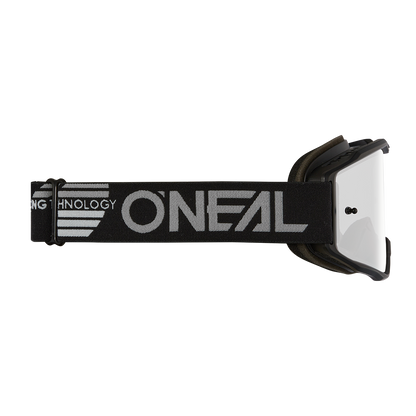 Máscara O'NEAL B-10 SOLID Preto Ecrã Silver Mirror