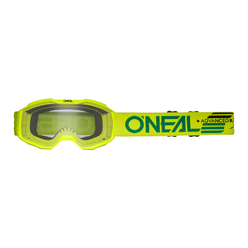 Masque O'NEAL B-10 SOLID Junior Jaune Écran Clear