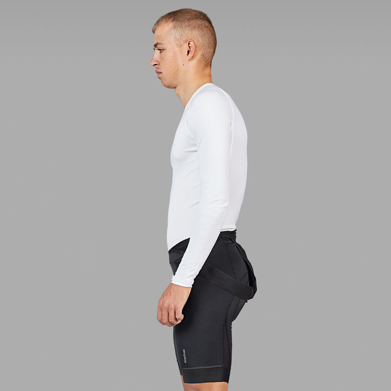 Maglia intima a maniche lunghe GRIPGRAB RIDE THERMAL bianca