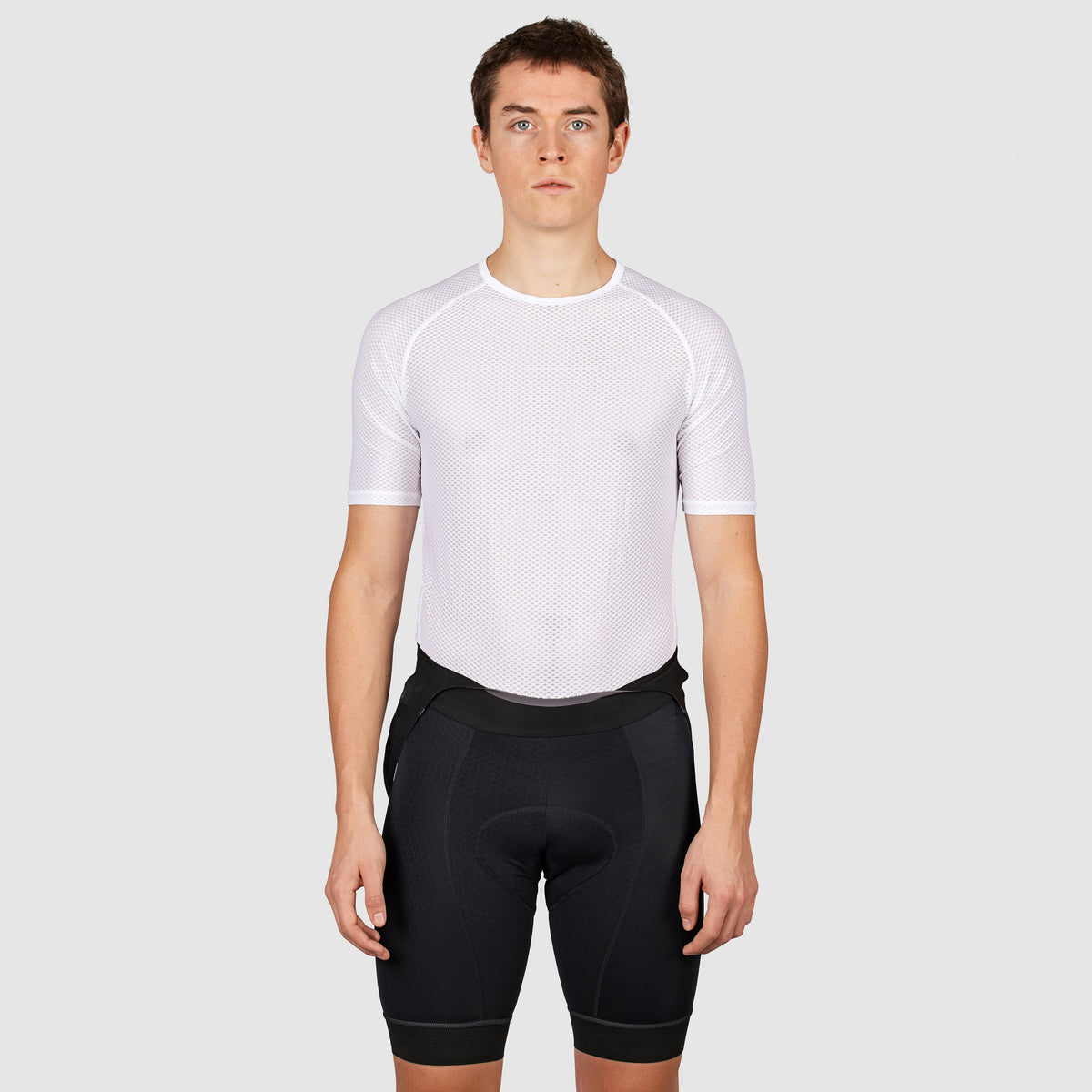 GRIPGRAB ULTRALIGHT MESH Short-Sleeved Base Layer White