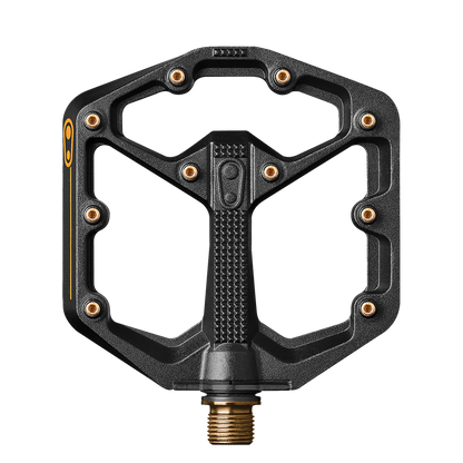 Pedais Planos CRANKBROTHERS STAMP 11 Small Preto/Dourado
