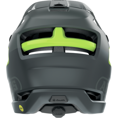 Kask MTB ABUS AIRDROP MIPS Szary/Żółty