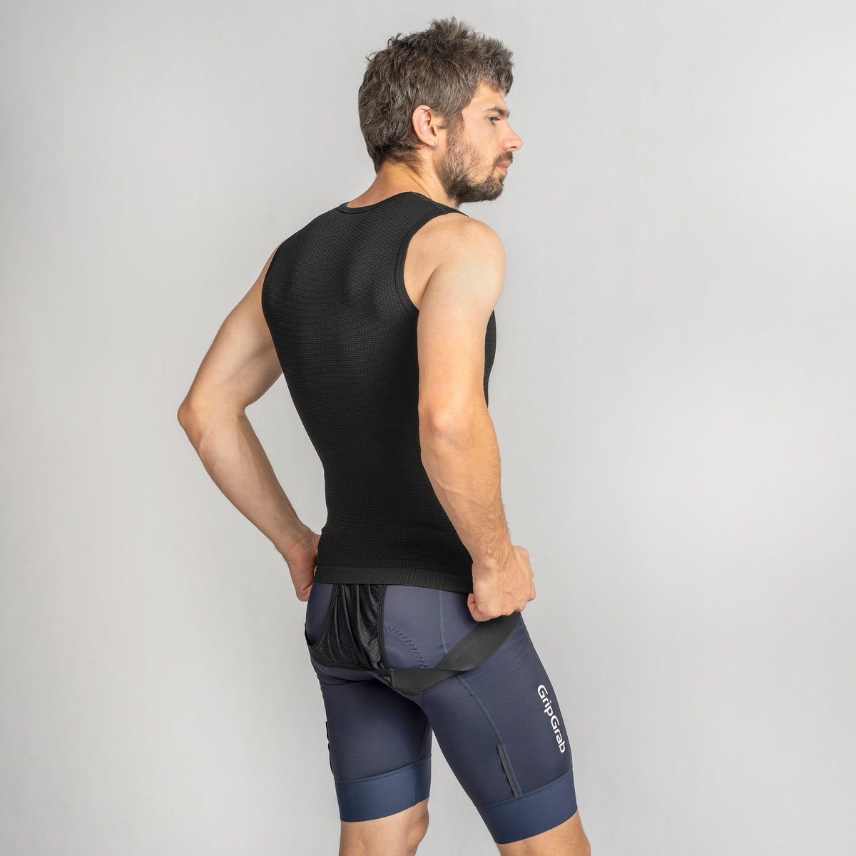Canotta intima GRIPGRAB PACR SPRING AUTUMN SEAMLESS nera