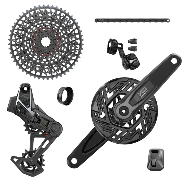 Grupa SRAM X0 EAGLE E-MTB BOSCH ISIS AXS T-TYPE, 36 zuba, CLIP-ON, 10/52, USB-C