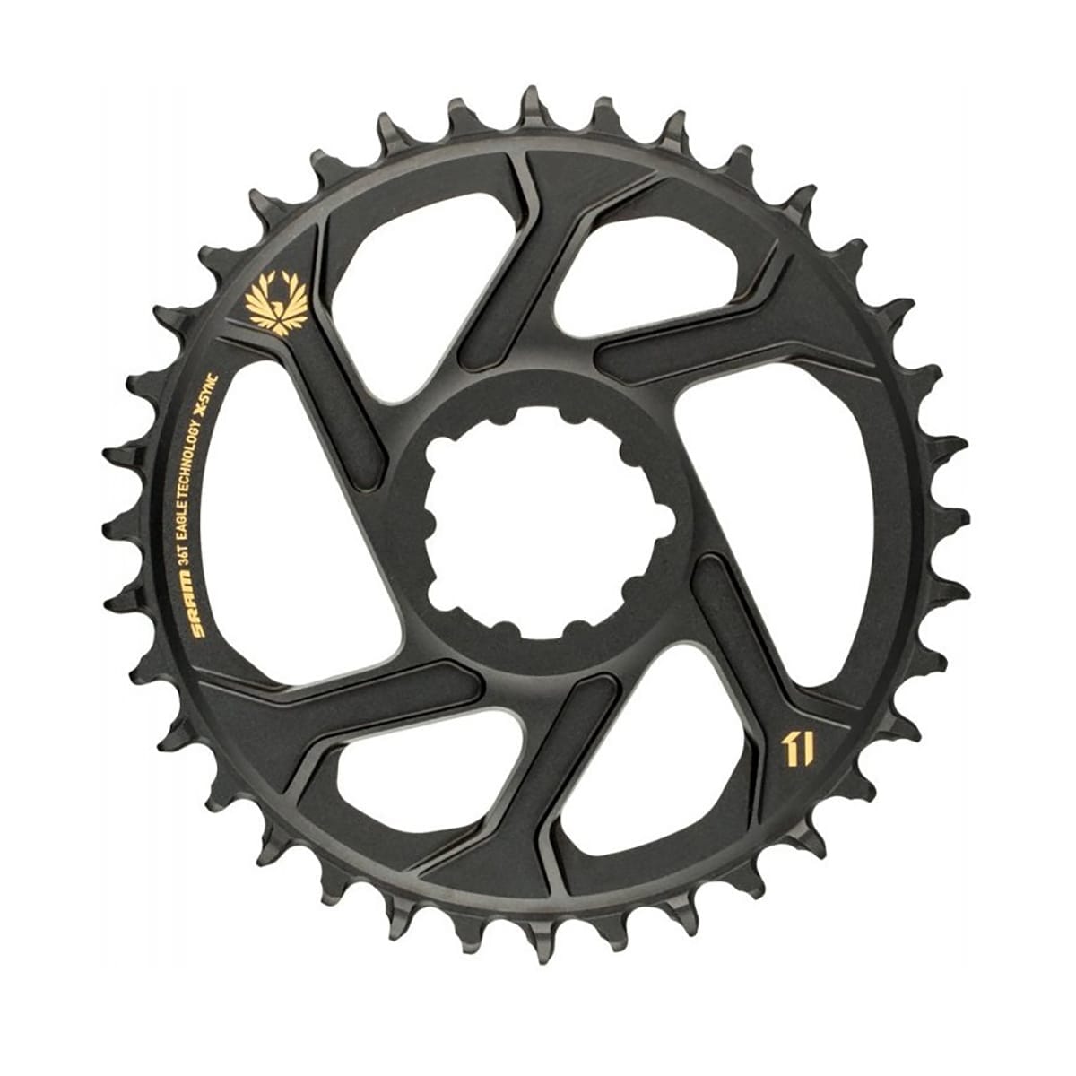 SRAM EAGLE X-SYNC2 NARROW WIDE BOOST 12V Direct Mount Offset 3 mm Gold Mono Chainring