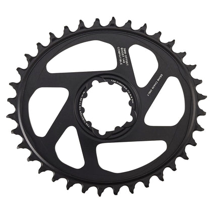 SRAM OVAL X-SYNC2 EAGLE BOOST Direct Mount Offset 3mm Alu Musta -yksoisketjuratas