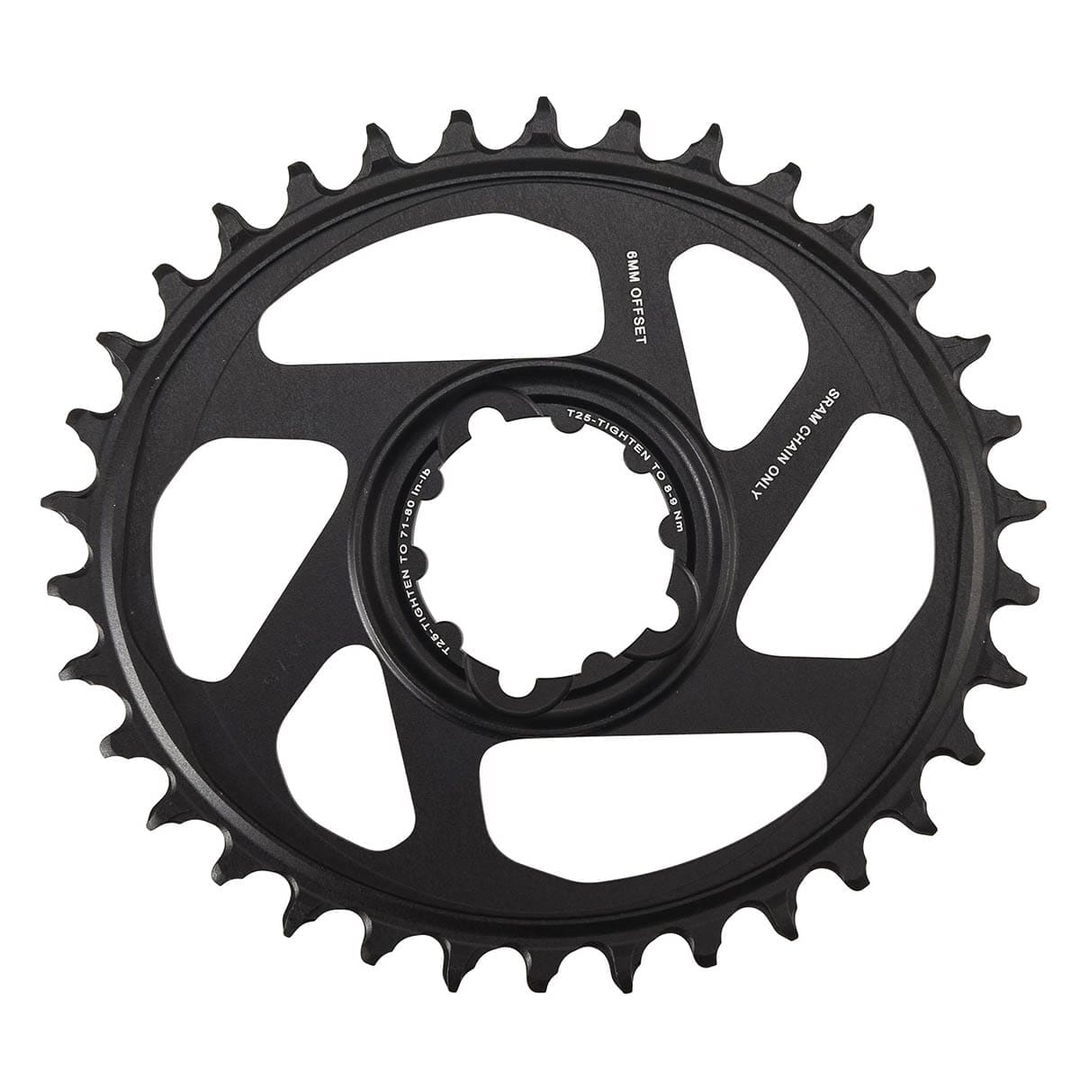 SRAM EAGLE X-SYNC2 OVAL 12V Direct Mount 6 mm Mono chainring