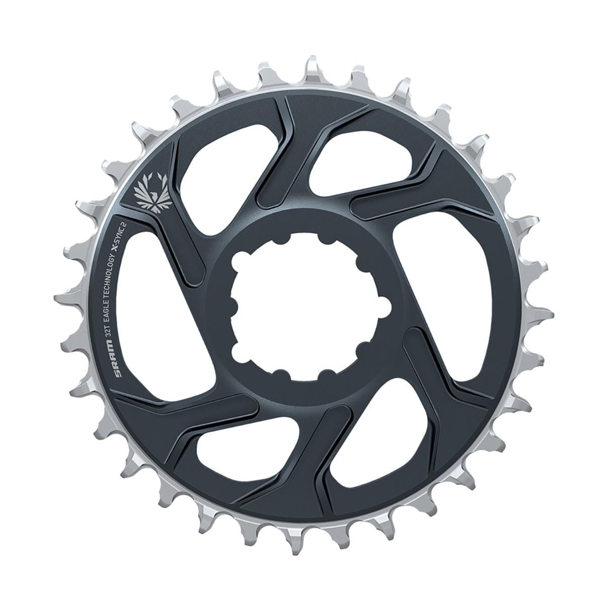 SRAM X-SYNC 2 EAGLE 11/12V Direct Mount Offset Mono-ketjupyörä -4 mm