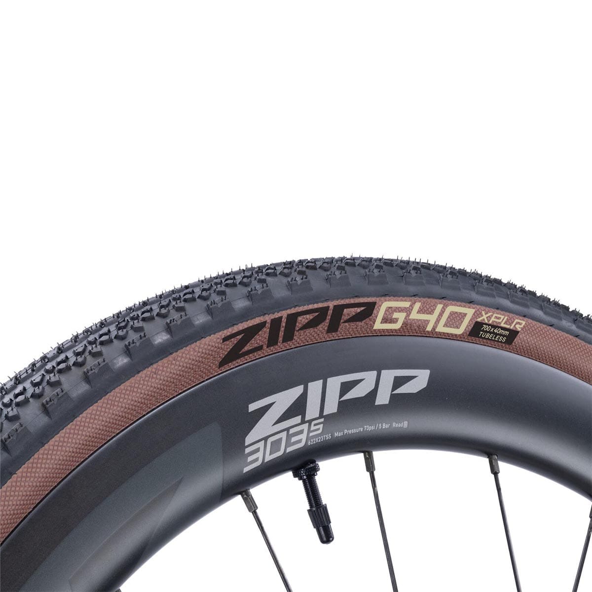 Pneu macio ZIPP G40 XPLR 700x40c Tubeless Ready