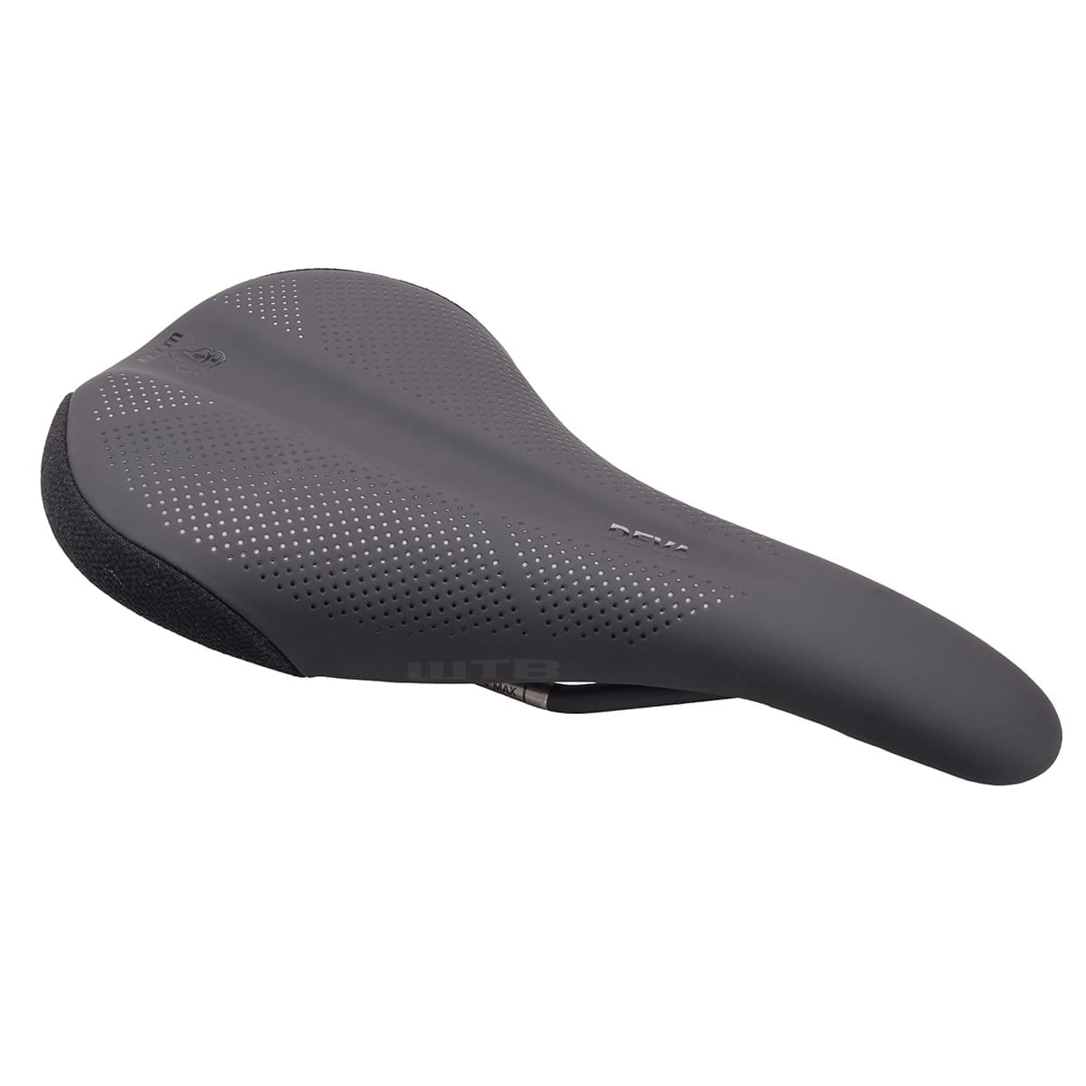 Sattel WTB DEVA 145 mm Schienen Titanium Schwarz