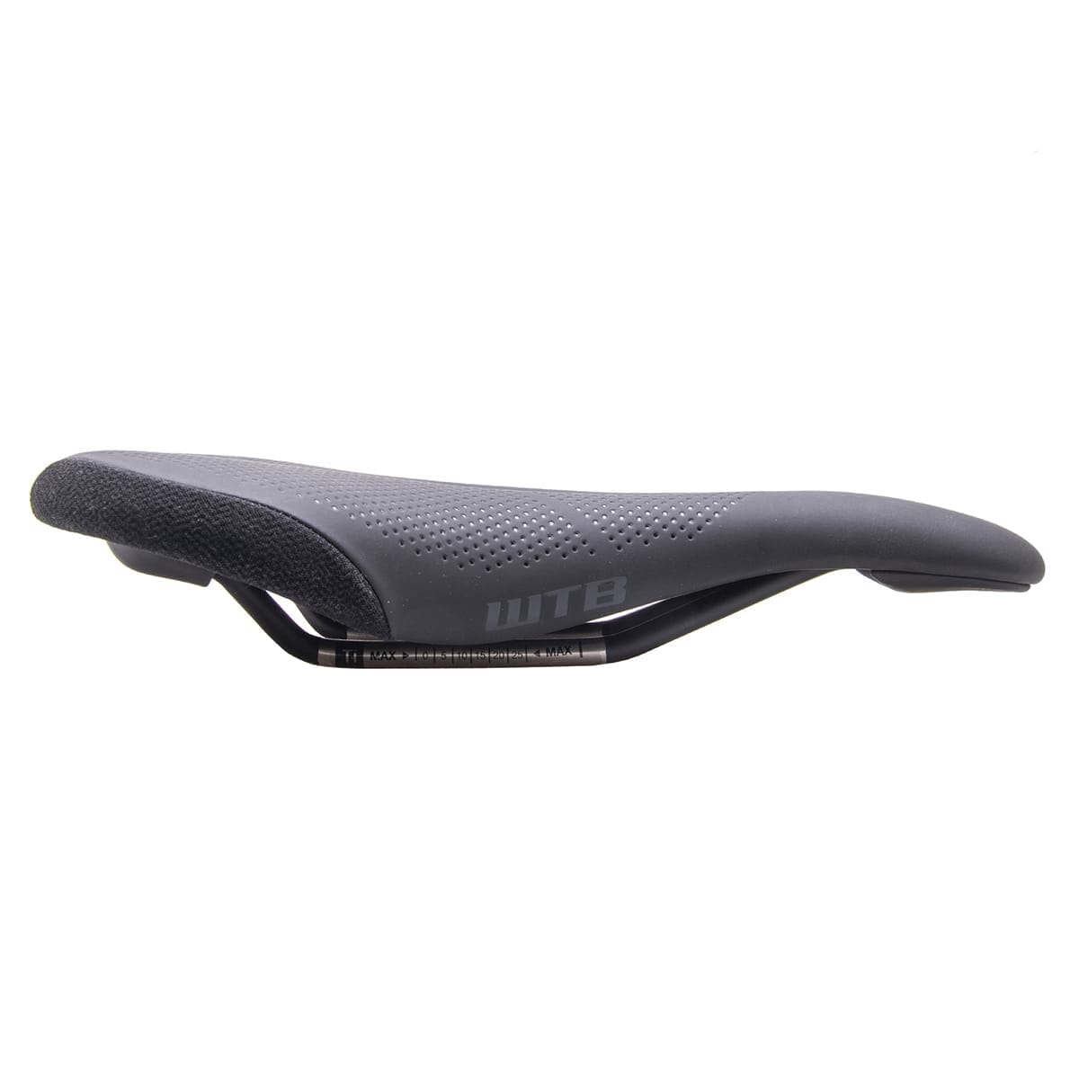 Sattel WTB DEVA 145 mm Schienen Titanium Schwarz