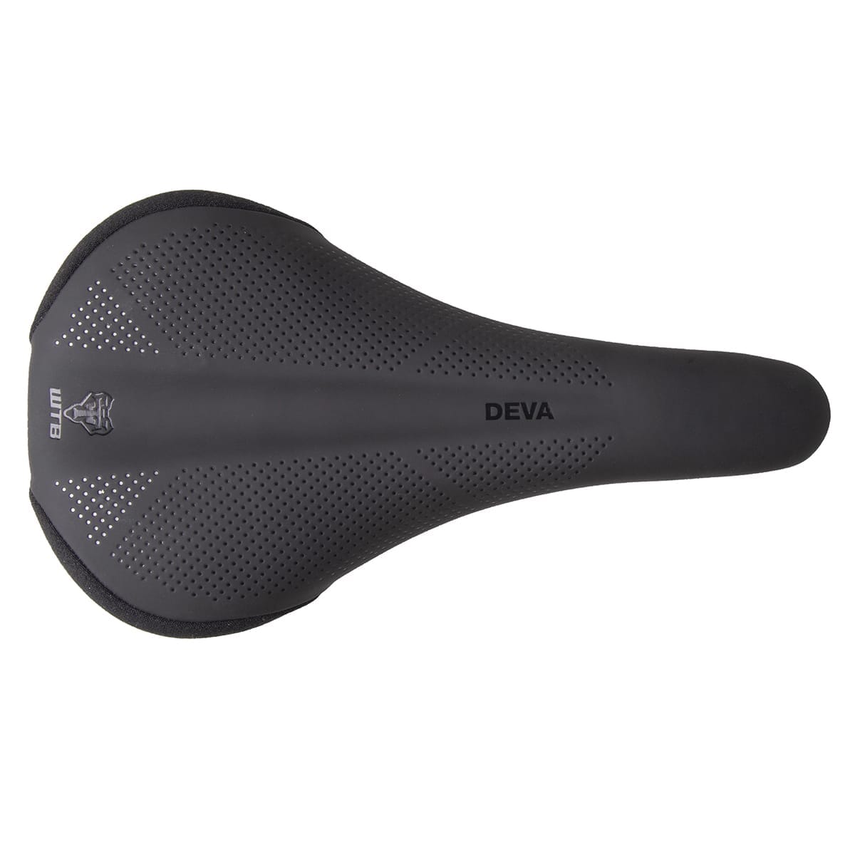 Sattel WTB DEVA 145 mm Schienen Titanium Schwarz