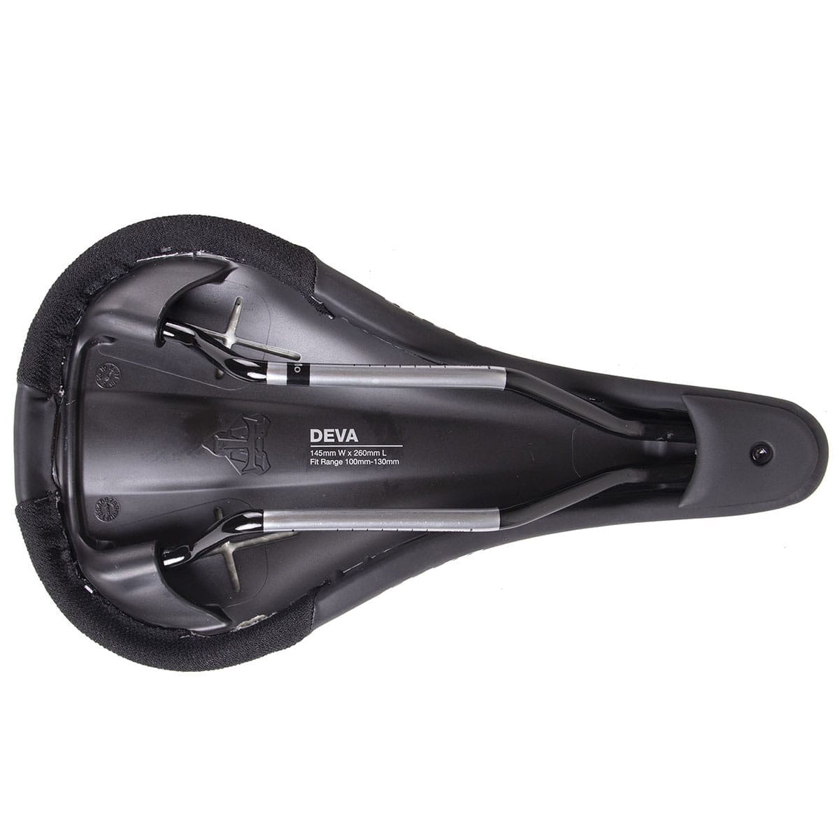 WTB DEVA 145 mm Saddle Chromoly Rails Black