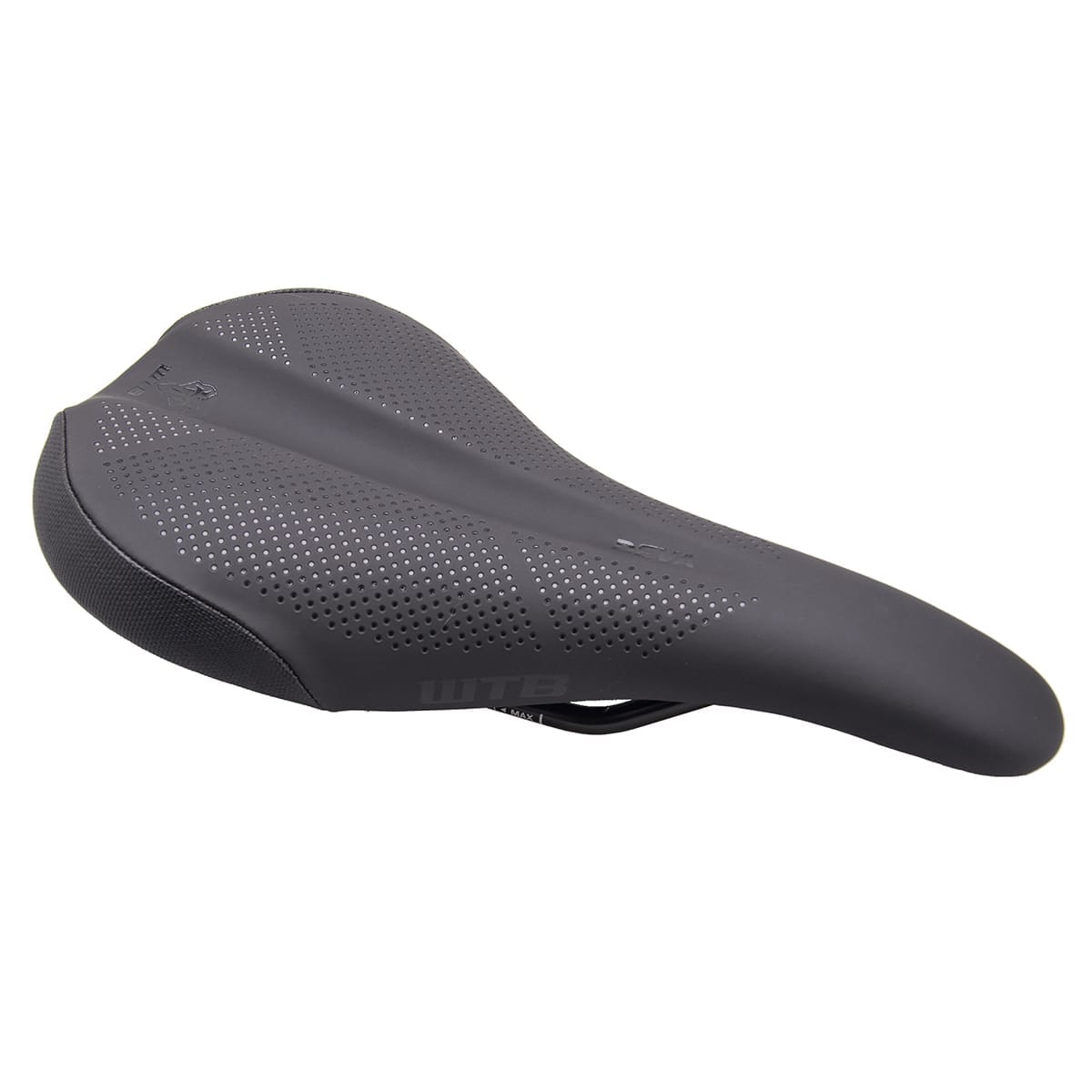 WTB-Sattel DEVA 145 mm Stahlschienen Schwarz