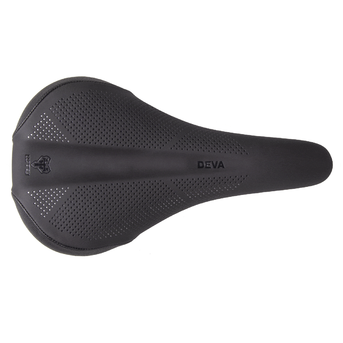 WTB-Sattel DEVA 145 mm Stahlschienen Schwarz
