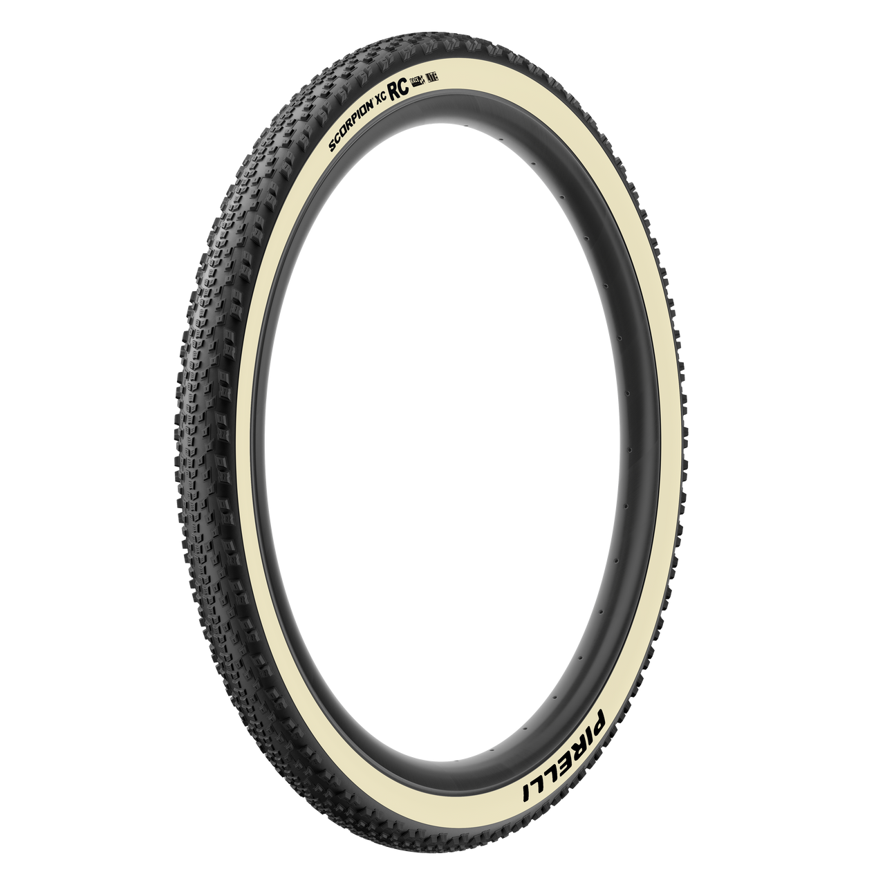 PIRELLI SCORPION RACE XC RC ProWall 29x2.40 Tubeless Ready Soft Sort/Beige Retro-dæk