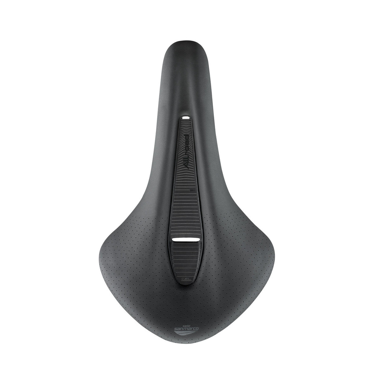 SAN MARCO Shortfit Allroad Supercomfort L3-sadel – set ovenfra