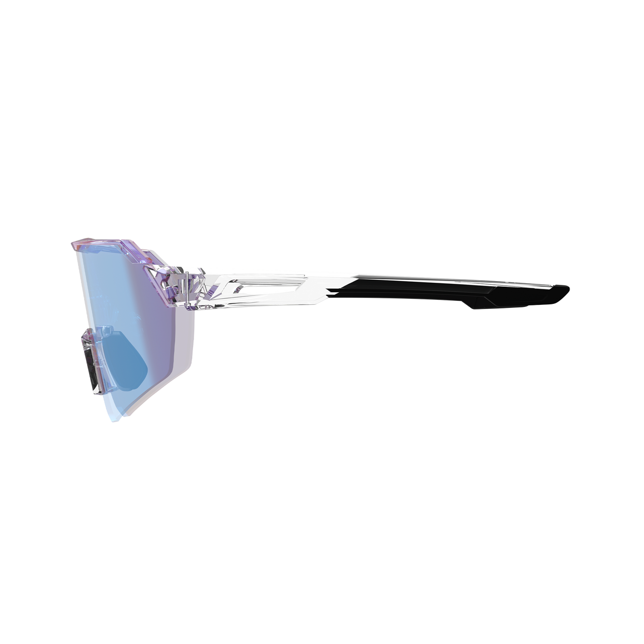 LEATT RIDEVIZ LITE LARGE Brille Transparent Iriz Crystal Fuschia Glas