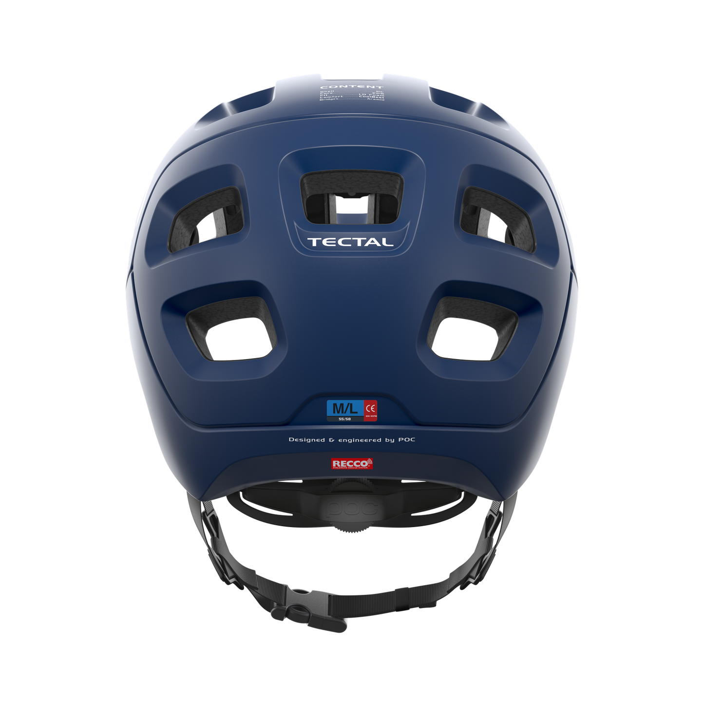 MTB-Helm POC TECTAL Blau Matt