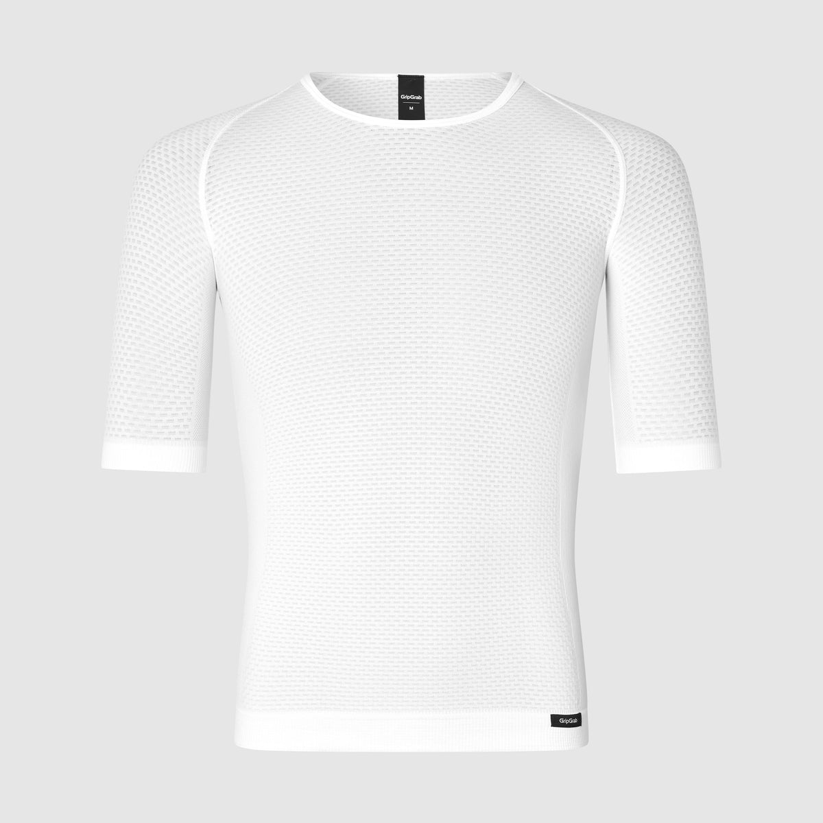 GRIPGRAB PACR SUMMER SEAMLESS Short-Sleeve Base Layer White
