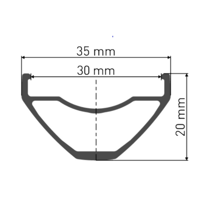Roue Arrière DT SWISS M 1900 SPLINE 30 mm 27.5" 12x148 mm Boost