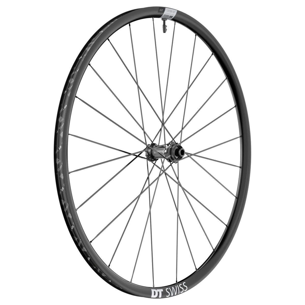 Laufradsatz DT SWISS E 1800 SPLINE 23 Disc - Vorderansicht