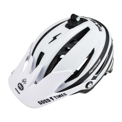 Kask MTB BELL SIXER MIPS FASTHOUSE Biały/Czarny