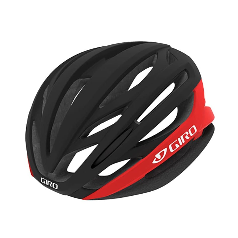 GIRO SYNTAX MIPS Casco da strada nero opaco/rosso