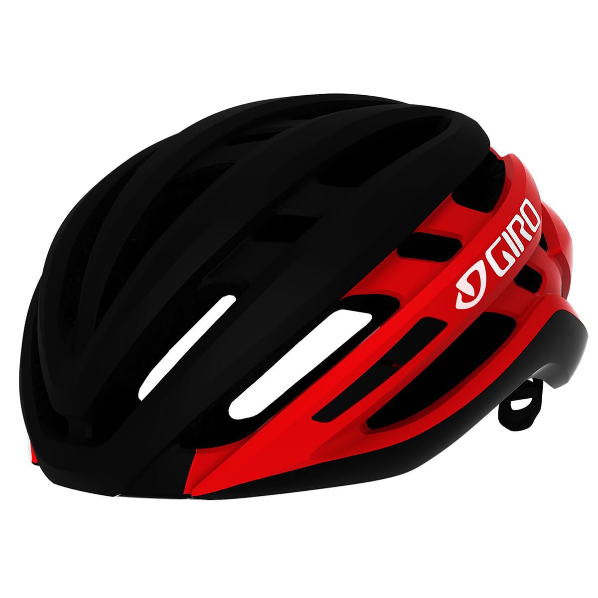 Silniční přilba GIRO AGILIS Matte Black/Red