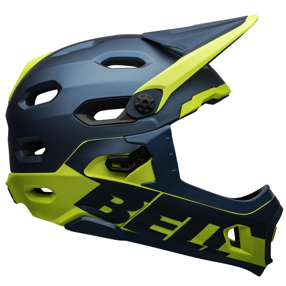 BELL SUPER DH MIPS MTB přilba modrá/žlutá