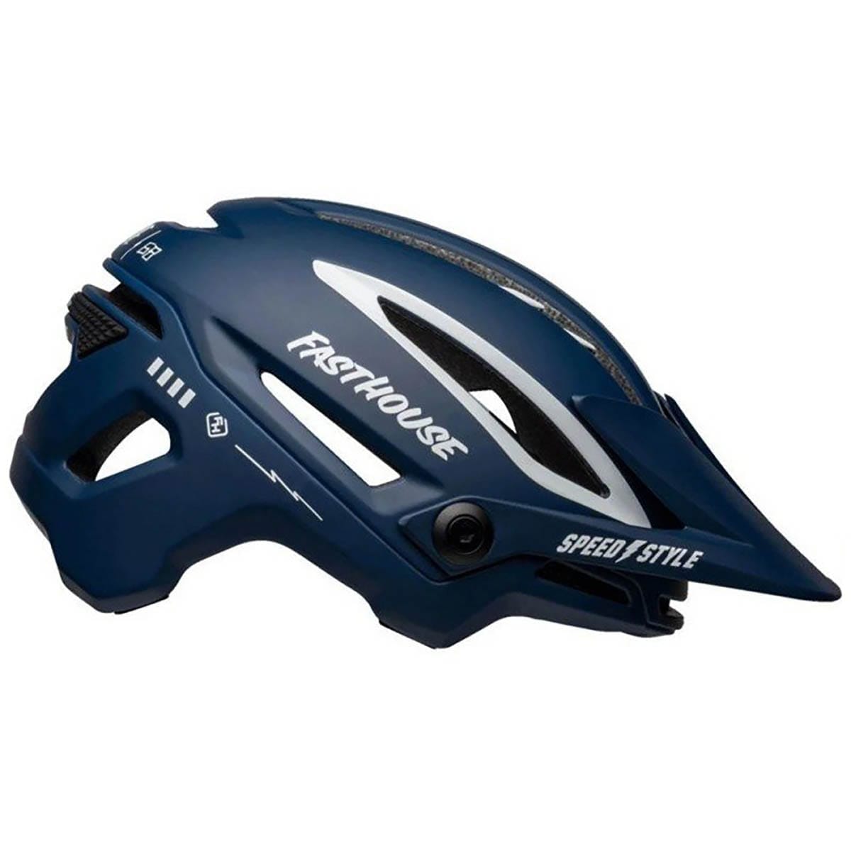 Capacete de BTT BELL SIXER MIPS FAST HOUSE Azul/Branco