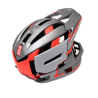 Kask MTB BELL SUPER AIR R MIPS Szary/Czerwony
