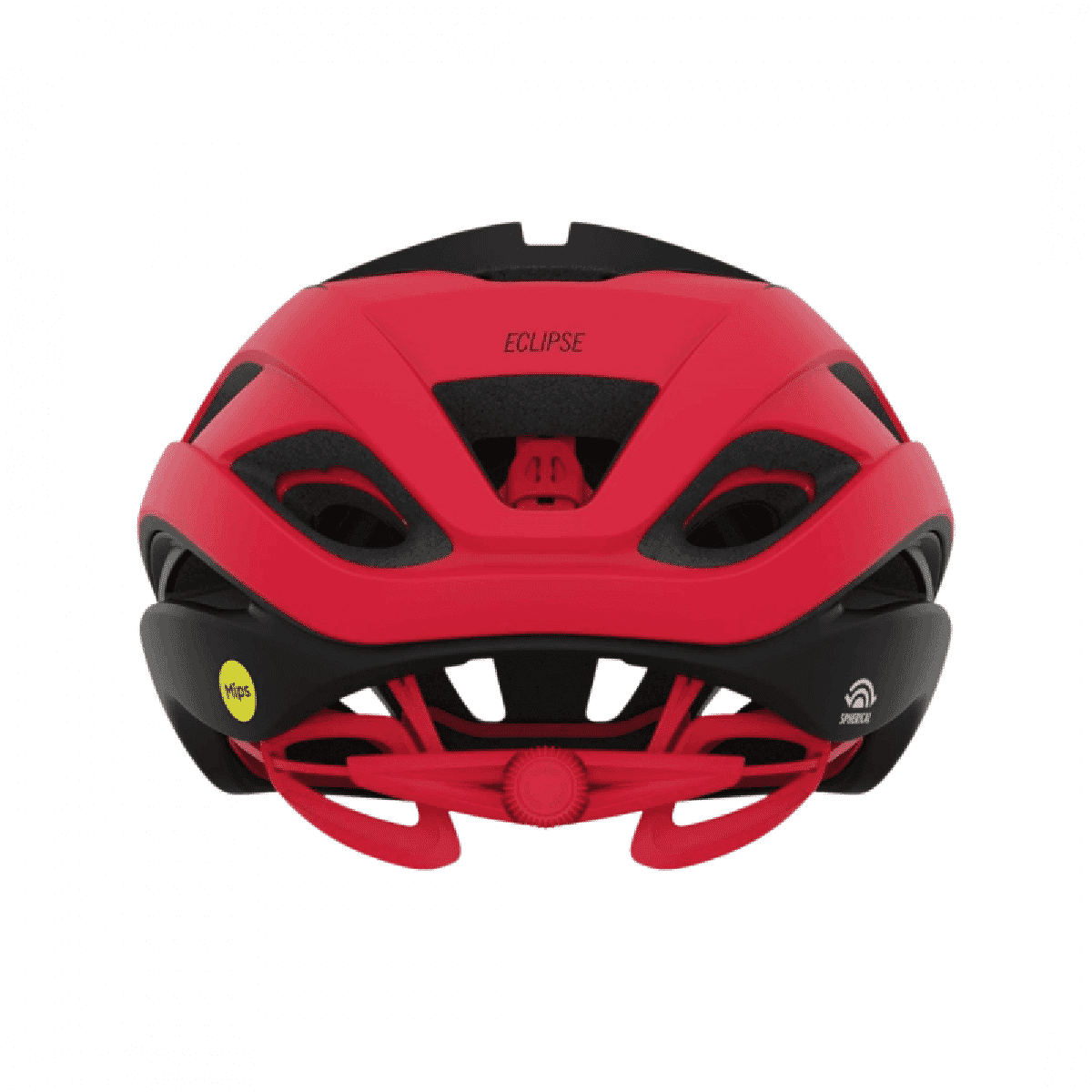 GIRO ECLIPSE SPHERICAL Road Hjälm Svart/Röd