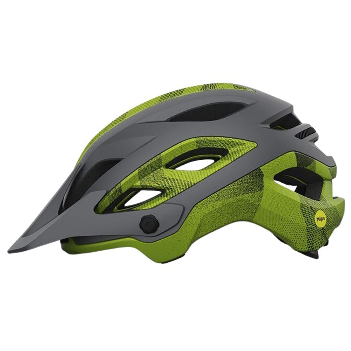 GIRO MERIT SPHERICAL MTB-hjälm Grå/Gul